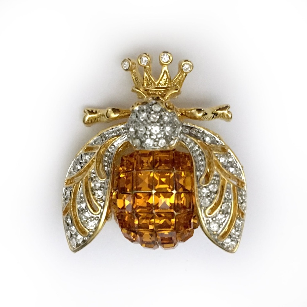 QueenBee Pin. Are you mistress of your domain, the Queen Bee? This is for you!